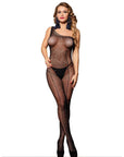 SUBBLIME - 952037 BODYSTOCKING MONOSPALLA A RETE CON STRASS NERO TAGLIA UNICA - SUBBLIME BODYSTOCKINGS - Intimo per le occasioni speciali | The Game Lingerie
