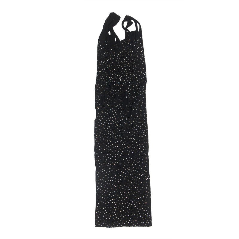SUBBLIME - 952198 VESTITO A RETE CON DIAMANTI BRILLANTI NERO TAGLIA UNICA - SUBBLIME DRESSES - Intimo per le occasioni speciali | The Game Lingerie