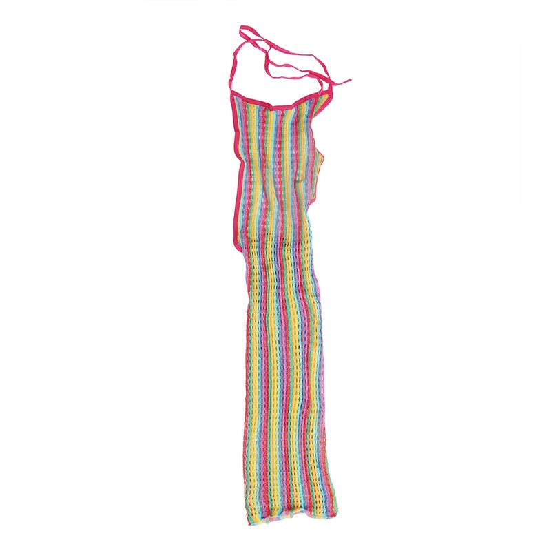 SUBBLIME - 952341 VESTITO A RETE ARCOBALENO TAGLIA UNICA - SUBBLIME DRESSES - Intimo per le occasioni speciali | The Game Lingerie