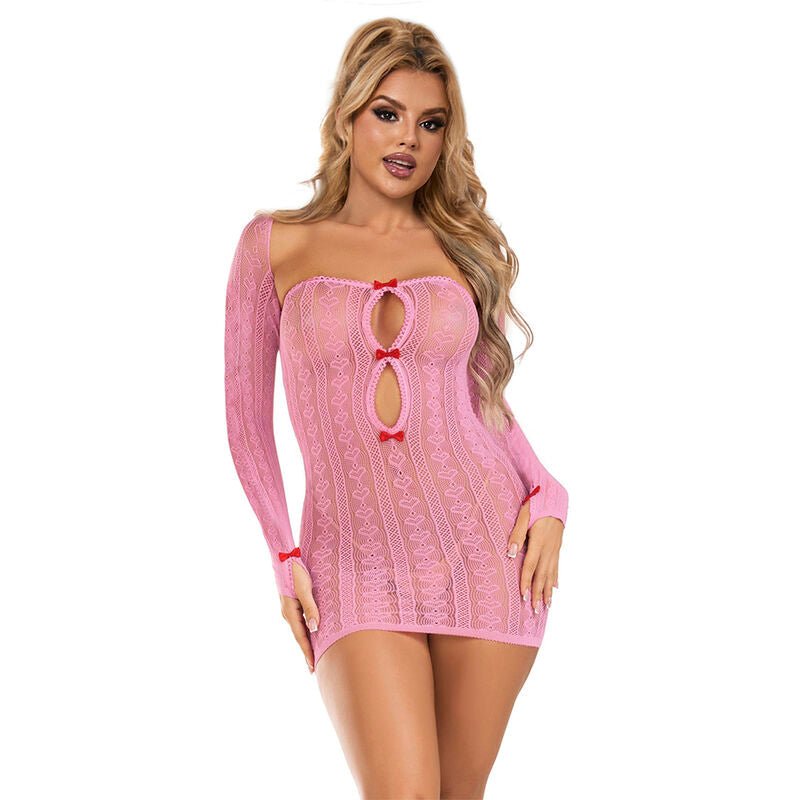 SUBBLIME - 952471 VESTITO A RETE ROSA TAGLIA UNICA - SUBBLIME DRESSES - Intimo per le occasioni speciali | The Game Lingerie