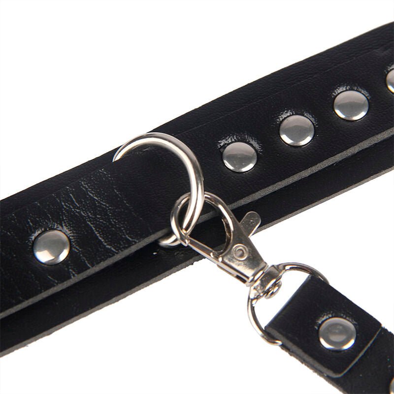 SUBBLIME - 953690 MANETTE CON CINTURA BONDAGE NERE TAGLIA UNICA - SUBBLIME FETISH - Intimo per le occasioni speciali | The Game Lingerie