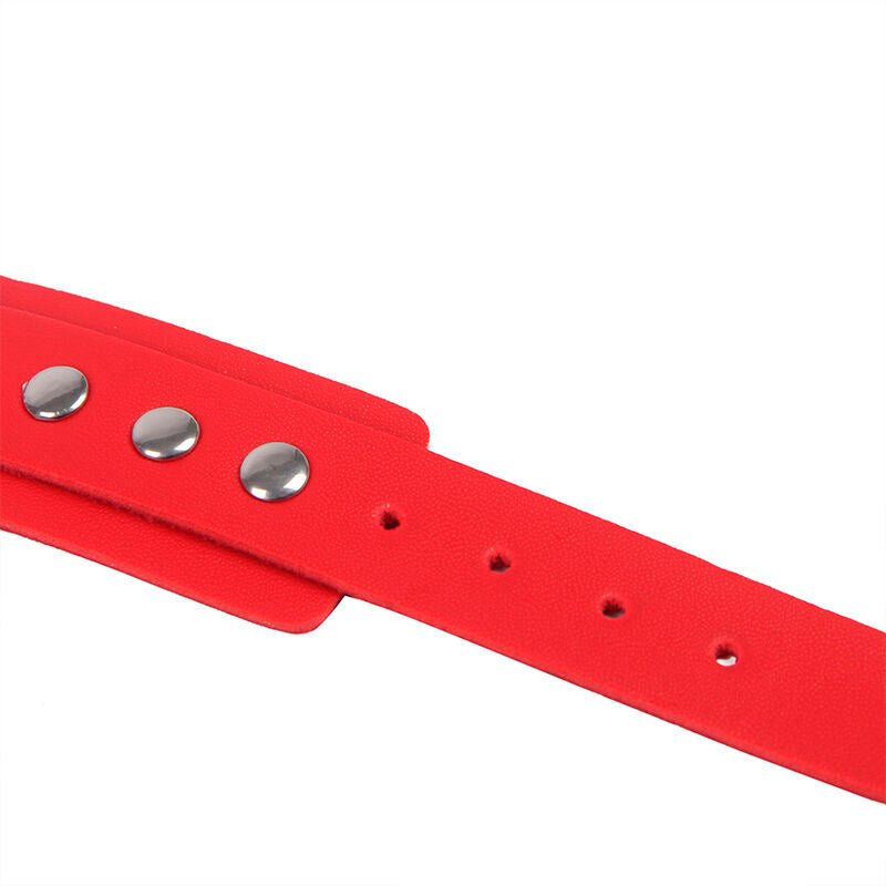 SUBBLIME - 953706 MANETTE CON CINTURA BONDAGE ROSSO TAGLIA UNICA - SUBBLIME FETISH - Intimo per le occasioni speciali | The Game Lingerie