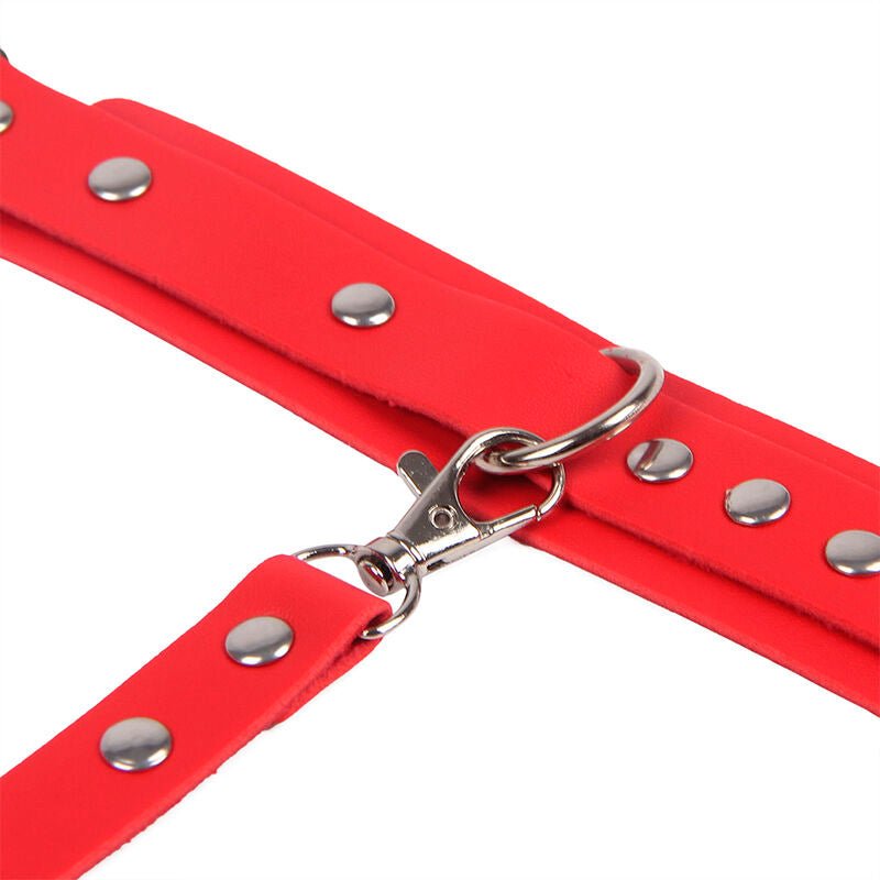 SUBBLIME - 953706 MANETTE CON CINTURA BONDAGE ROSSO TAGLIA UNICA - SUBBLIME FETISH - Intimo per le occasioni speciali | The Game Lingerie