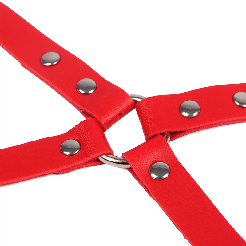 SUBBLIME - 953706 MANETTE CON CINTURA BONDAGE ROSSO TAGLIA UNICA - SUBBLIME FETISH - Intimo per le occasioni speciali | The Game Lingerie