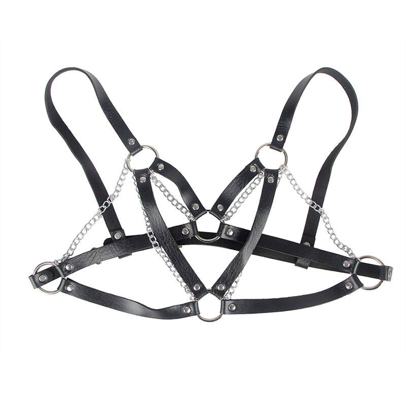 SUBBLIME - 953713 CINTURA PUNK BONDAGE FIBBIA METALLO NERA TAGLIA UNICA - SUBBLIME FETISH - Intimo per le occasioni speciali | The Game Lingerie