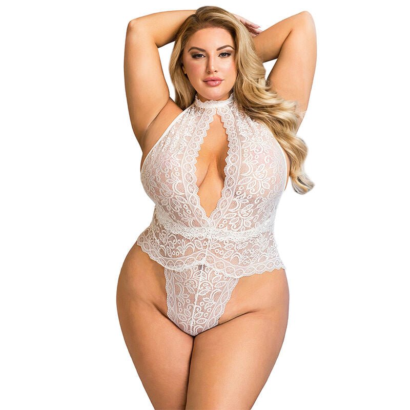 SUBBLIME - 953850 BODY IN PIZZO BIANCO S/M - SUBBLIME BODYSTOCKINGS - Intimo per le occasioni speciali | The Game Lingerie