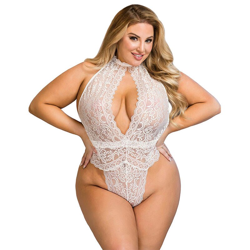 SUBBLIME - 953867 BODY IN PIZZO BIANCO L/XL - SUBBLIME BODYSTOCKINGS - Intimo per le occasioni speciali | The Game Lingerie