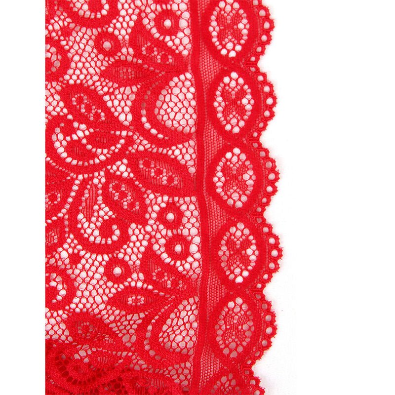 SUBBLIME - 953874 BODY COPPA APERTA ROSSO S/M - SUBBLIME BODYSTOCKINGS - Intimo per le occasioni speciali | The Game Lingerie