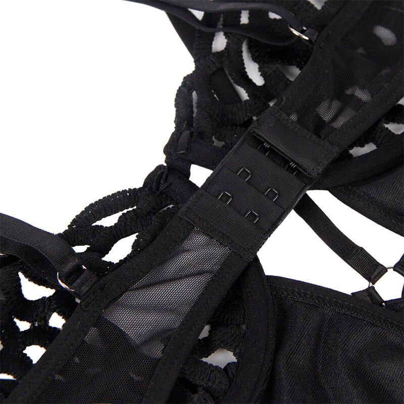 SUBBLIME - 954055 BODY SEXY IN PIZZO NERO S/M - SUBBLIME BODYSTOCKINGS - Intimo per le occasioni speciali | The Game Lingerie