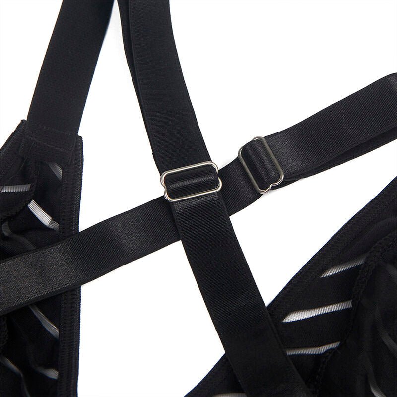 SUBBLIME - 954154 BODY CON CINTURA REGGICALZE NERO L/XL - SUBBLIME BODYSTOCKINGS - Intimo per le occasioni speciali | The Game Lingerie