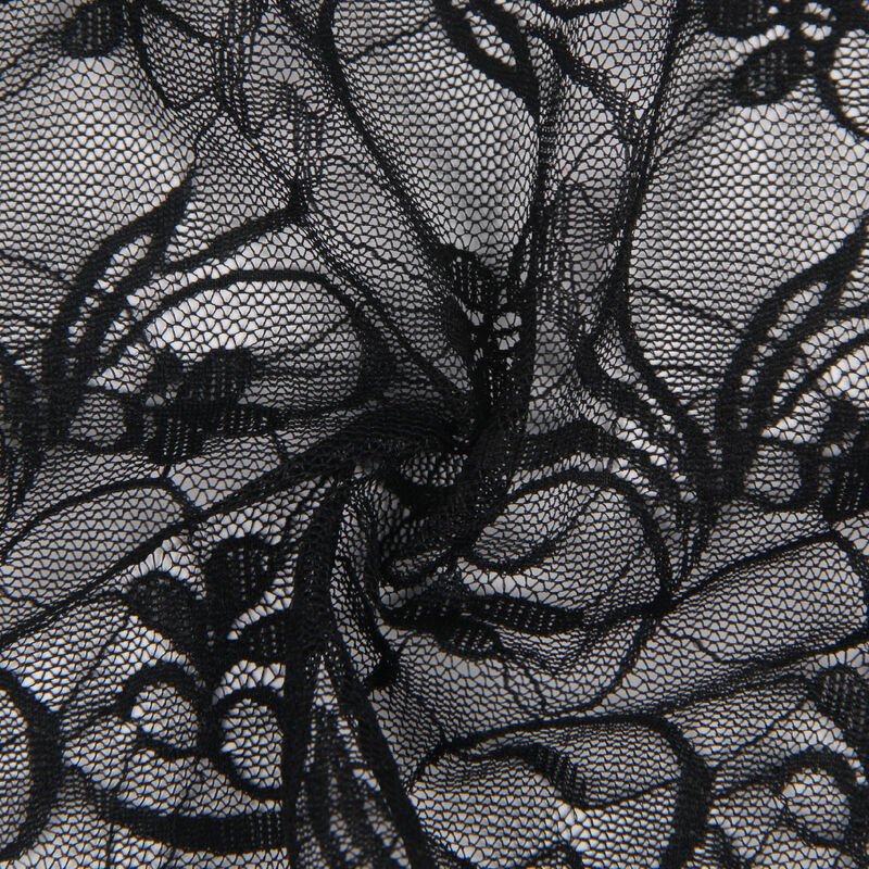 SUBBLIME - 954185 BABYDOLL IN PIZZO CON SPALLINE REGOLABILI NERO S/M - SUBBLIME BABYDOLLS - Intimo per le occasioni speciali | The Game Lingerie