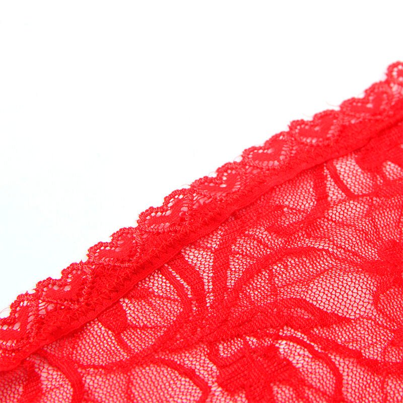 SUBBLIME - 954208 BABYDOLL IN PIZZO CON SPALLINE REGOLABILI ROSSO S/M - SUBBLIME BABYDOLLS - Intimo per le occasioni speciali | The Game Lingerie