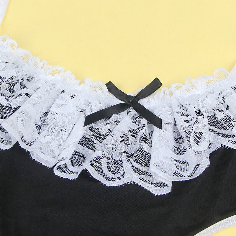 SUBBLIME - 954307 COSTUME DA CAMERIERA SEXY NERO/BIANCO S/M - SUBBLIME COSTUMES - Intimo per le occasioni speciali | The Game Lingerie