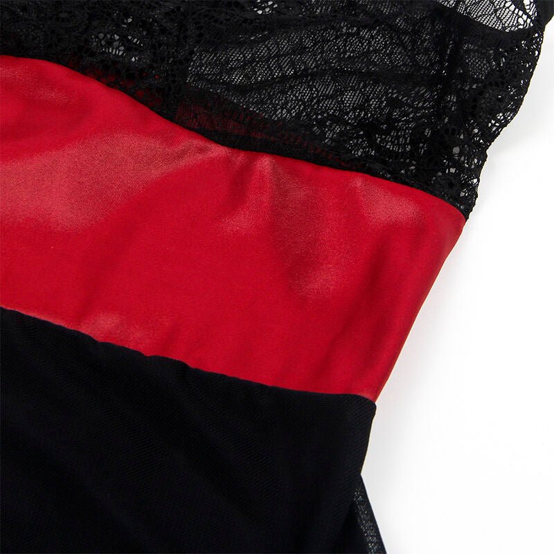 SUBBLIME - 954420 ABITO BONDAGE IN PIZZO NERO S/M - SUBBLIME DRESSES - Intimo per le occasioni speciali | The Game Lingerie