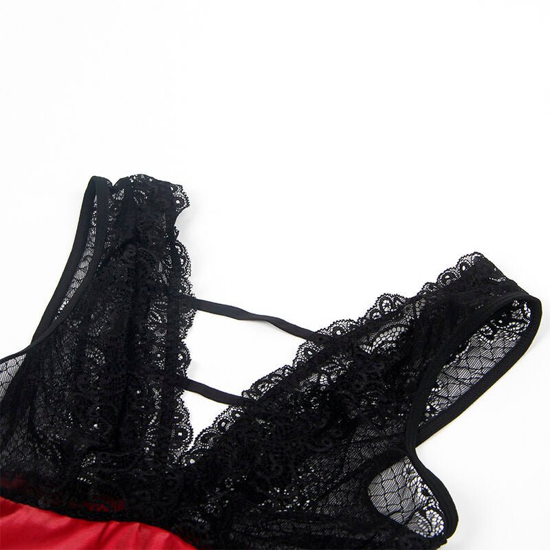 SUBBLIME - 954437 ABITO BONDAGE IN PIZZO NERO L/XL - SUBBLIME DRESSES - Intimo per le occasioni speciali | The Game Lingerie