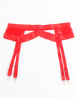 SUBBLIME - 955267 REGGISENO BONDAGE ROSSO CON GIARRETTIERA L/XL - SUBBLIME SETS - Intimo per le occasioni speciali | The Game Lingerie
