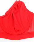SUBBLIME - 955267 REGGISENO BONDAGE ROSSO CON GIARRETTIERA L/XL - SUBBLIME SETS - Intimo per le occasioni speciali | The Game Lingerie