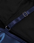 SUBBLIME - 955410 ABITO CON SPALLINE IN PELLE BLU S/M - SUBBLIME DRESSES - Intimo per le occasioni speciali | The Game Lingerie