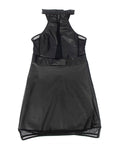 SUBBLIME - 955472 ABITO CON SCOLLO ALTO E TRASPARENZE NERO S/M - SUBBLIME DRESSES - Intimo per le occasioni speciali | The Game Lingerie