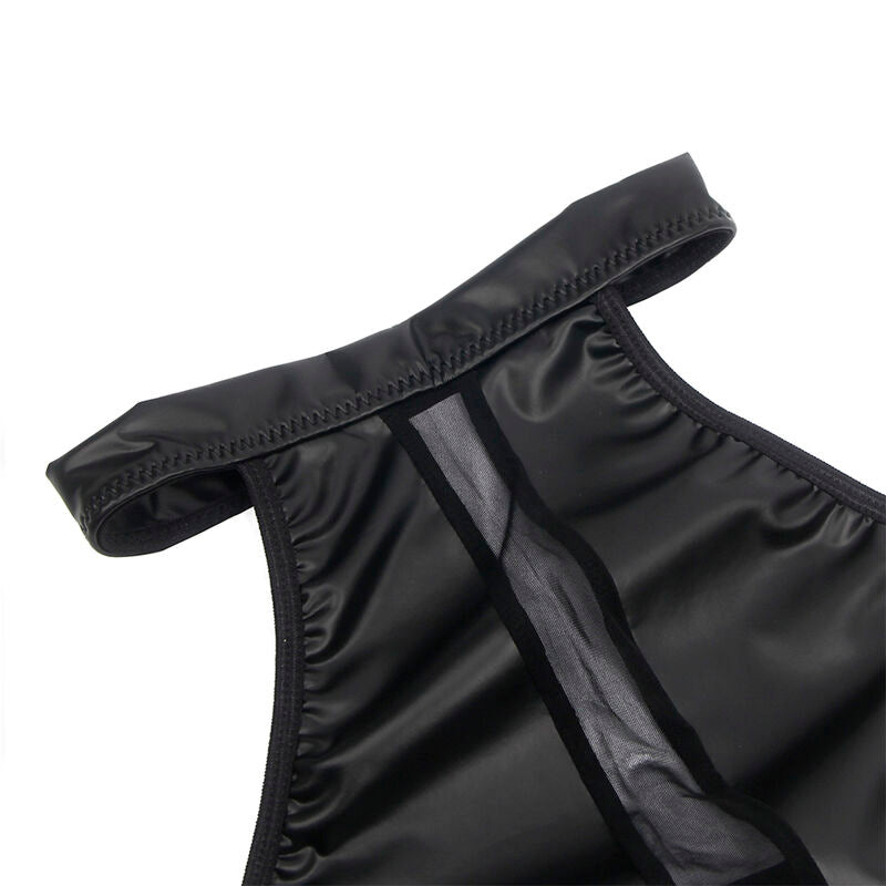 SUBBLIME - 955472 ABITO CON SCOLLO ALTO E TRASPARENZE NERO S/M - SUBBLIME DRESSES - Intimo per le occasioni speciali | The Game Lingerie