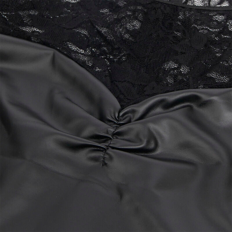 SUBBLIME - 955601 ABITO MANICA LUNGA CON PIZZO NERO L/XL - SUBBLIME DRESSES - Intimo per le occasioni speciali | The Game Lingerie