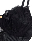 SUBBLIME - 955625 BODY IN PIZZO CON CHIUSURA INFERIORE NERO L/XL - SUBBLIME BODIES - Intimo per le occasioni speciali | The Game Lingerie