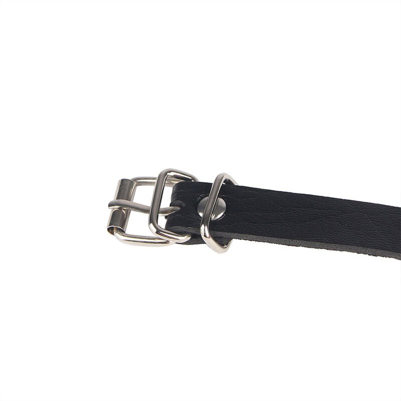 SUBBLIME - ANELLO IN PELLE CATENA ??CINTURA NERA TAGLIA UNICA - SUBBLIME FETISH - Intimo per le occasioni speciali | The Game Lingerie