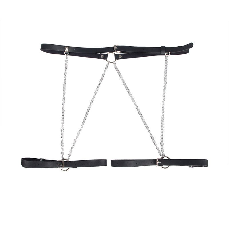 SUBBLIME - CINTURA IN PELLE NERA TAGLIA UNICA - SUBBLIME FETISH - Intimo per le occasioni speciali | The Game Lingerie