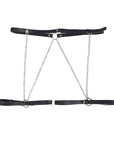 SUBBLIME - CINTURA IN PELLE NERA TAGLIA UNICA - SUBBLIME FETISH - Intimo per le occasioni speciali | The Game Lingerie