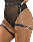 SUBBLIME - CINTURA IN PELLE NERA TAGLIA UNICA - SUBBLIME FETISH - Intimo per le occasioni speciali | The Game Lingerie