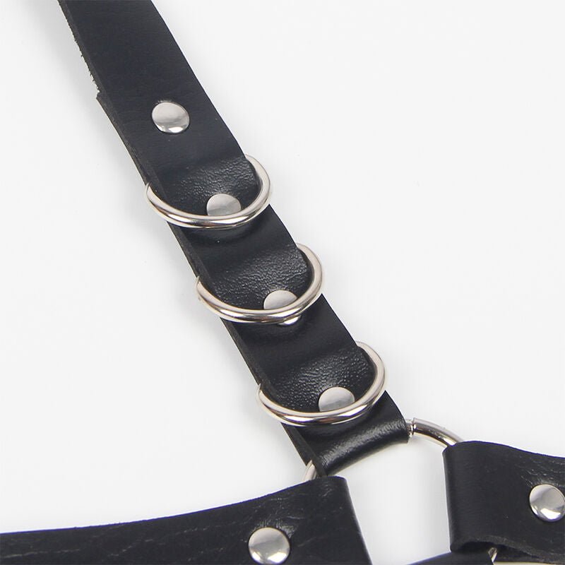 SUBBLIME - IMBRAGATURA CON ANELLI TAGLIA UNICA - SUBBLIME FETISH - Intimo per le occasioni speciali | The Game Lingerie