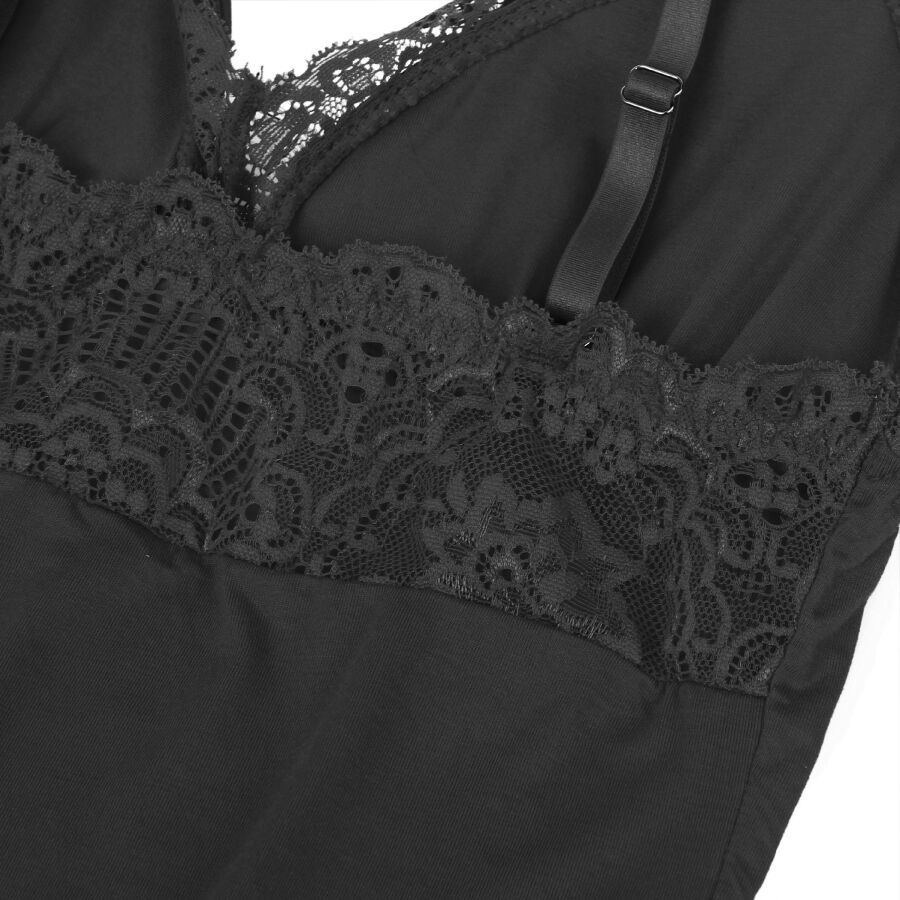 SUBBLIME - ORSACCHIOTTO CON DETTAGLI IN PIZZO FLOREALE NERO L/XL - SUBBLIME BODIES - Intimo per le occasioni speciali | The Game Lingerie