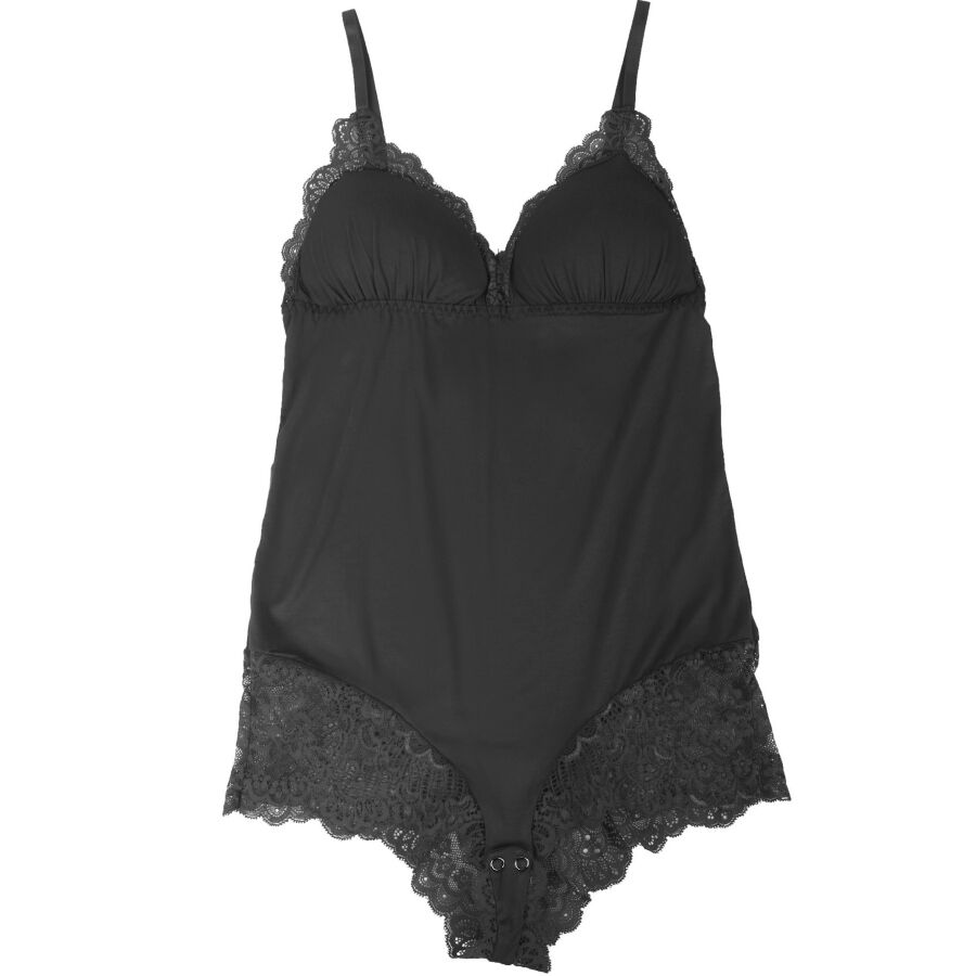 SUBBLIME - ORSACCHIOTTO CON DETTAGLI IN PIZZO FLOREALE NERO L/XL - SUBBLIME BODIES - Intimo per le occasioni speciali | The Game Lingerie