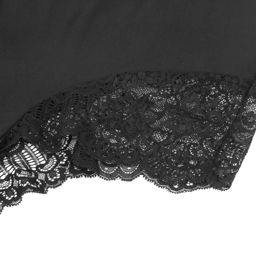 SUBBLIME - ORSACCHIOTTO CON DETTAGLI IN PIZZO FLOREALE NERO S/M - SUBBLIME BODIES - Intimo per le occasioni speciali | The Game Lingerie