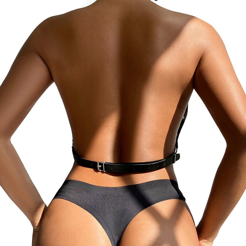 SUBBLIME - PETTORINA CON CATENE AD ANELLI GRANDI TAGLIA UNICA - SUBBLIME FETISH - Intimo per le occasioni speciali | The Game Lingerie