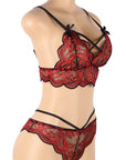 SUBBLIME - SET COMPLETO DUE PEZZI IN PIZZO E PANTALONE M/M - SUBBLIME SETS - Intimo per le occasioni speciali | The Game Lingerie