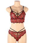 SUBBLIME - SET COMPLETO DUE PEZZI IN PIZZO E PANTALONE M/M - SUBBLIME SETS - Intimo per le occasioni speciali | The Game Lingerie