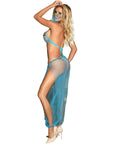 SUBBLIME - SET DI LINGERIE BLU STILE INDIA - SUBBLIME SETS - Intimo per le occasioni speciali | The Game Lingerie