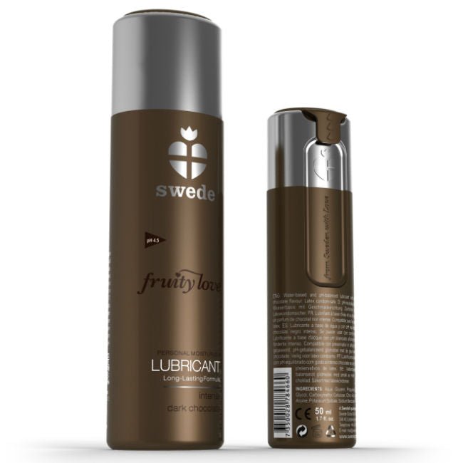 SWEDE - FRUITY LOVE LUBRIFICANTE CIOCCOLATO FONDENTE 100 ML - SWEDE - Intimo per le occasioni speciali | The Game Lingerie