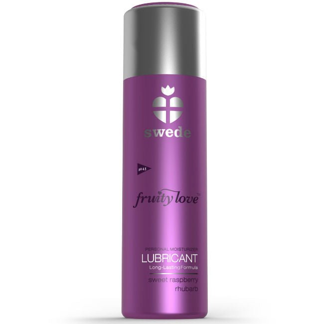 SWEDE - FRUITY LOVE LUBRIFICANTE LAMPONE RABARBARO 50 ML - SWEDE - Intimo per le occasioni speciali | The Game Lingerie