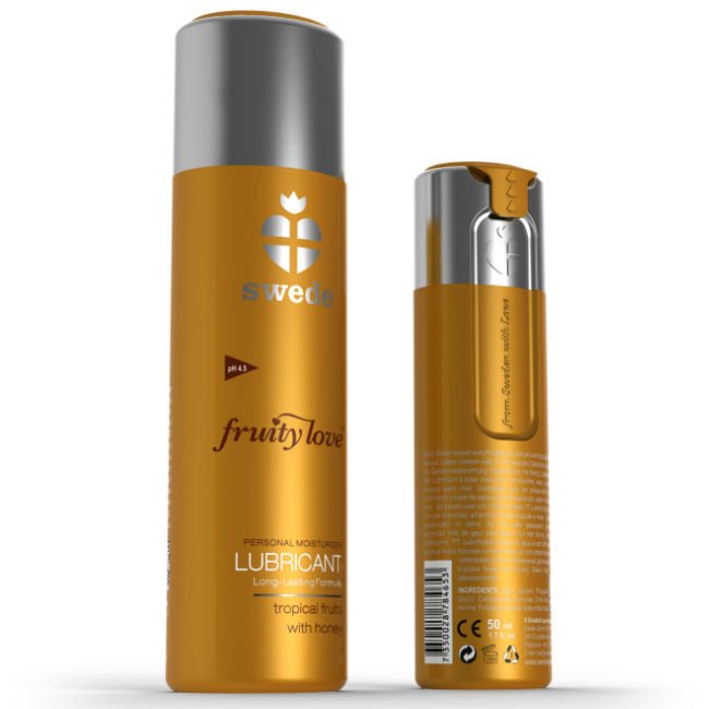 SWEDE - FRUITY LOVE LUBRIFICANTE MIELE DI FRUTTA TROPICALE 50 ML - SWEDE - Intimo per le occasioni speciali | The Game Lingerie
