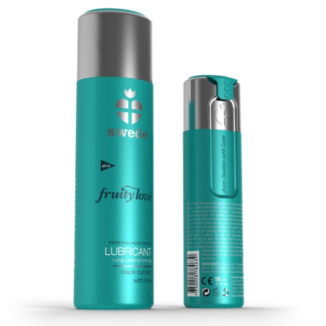 SWEDE - FRUITY LOVE LUBRIFICANTE RIBES NERO LIME 50 ML - SWEDE - Intimo per le occasioni speciali | The Game Lingerie