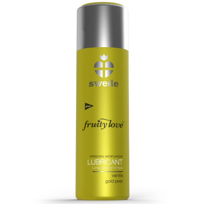 SWEDE - FRUITY LOVE LUBRIFICANTE VANIGLIA GOLD PERA 50 ML - SWEDE - Intimo per le occasioni speciali | The Game Lingerie