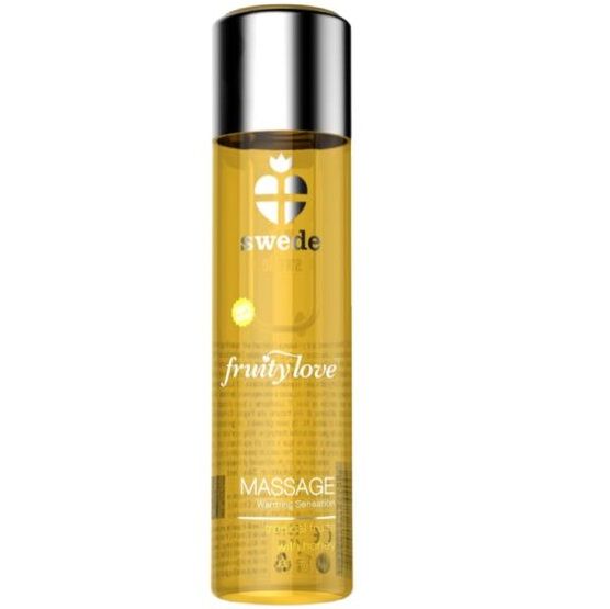 SWEDE - FRUITY LOVE OLIO DA MASSAGGIO EFFETTO RISCALDANTE FRUTTATO TROPICALE AL MIELE 60 ML - SWEDE - Intimo per le occasioni speciali | The Game Lingerie