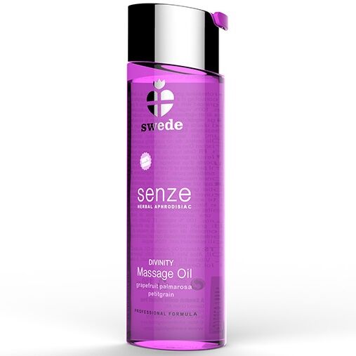 SWEDE - OLIO DA MASSAGGIO APHRODISIACO ALLE ERBE DIVINITY 75 ML - SWEDE - Intimo per le occasioni speciali | The Game Lingerie