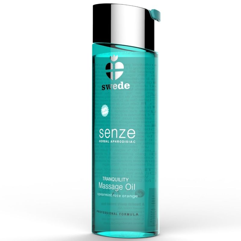 SWEDE - OLIO DA MASSAGGIO APHRODISIACO ALLE ERBE TRANQUILITY 150 ML - SWEDE - Intimo per le occasioni speciali | The Game Lingerie