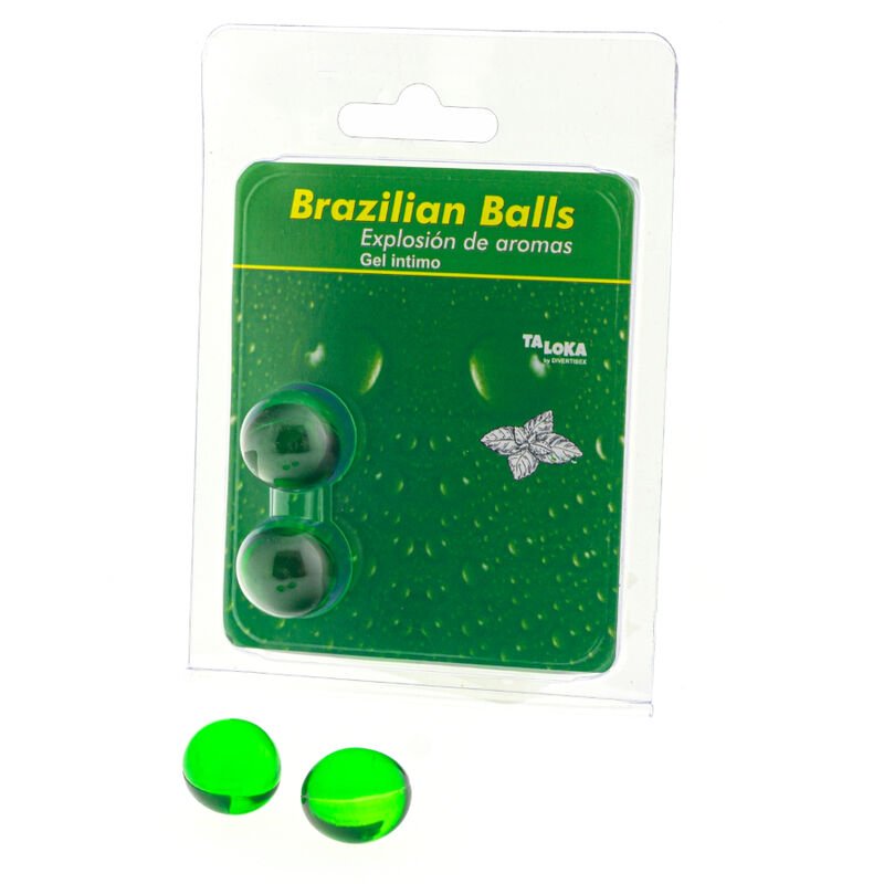 TALOKA - 2 PALLINE BRASILIANE GEL INTIMO MENTA - TALOKA - Intimo per le occasioni speciali | The Game Lingerie