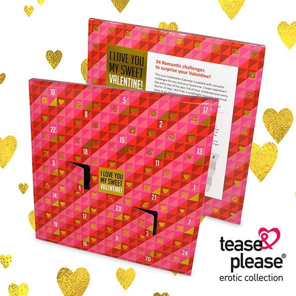 TEASE & PLEASE - CALENDARIO DELLAVVENTO DI SAN VALENTINO - TEASE&PLEASE - Intimo per le occasioni speciali | The Game Lingerie