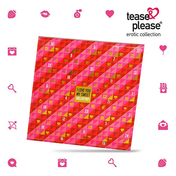 TEASE & PLEASE - CALENDARIO DELLAVVENTO DI SAN VALENTINO - TEASE&PLEASE - Intimo per le occasioni speciali | The Game Lingerie