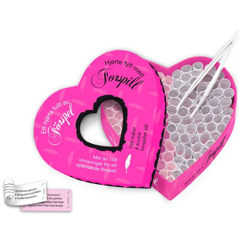 TEASE & PLEASE - CUORE PIENO DI PRELIMINARI - TEASE&PLEASE - Intimo per le occasioni speciali | The Game Lingerie